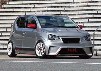 FEEL ストリートタイプ R シリーズ アルト HA36 〜フロントイメージ〜