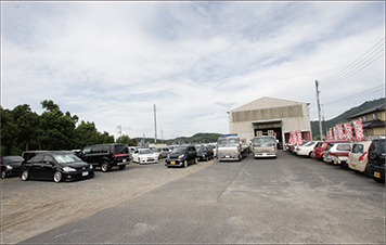 在庫車両 駐車場